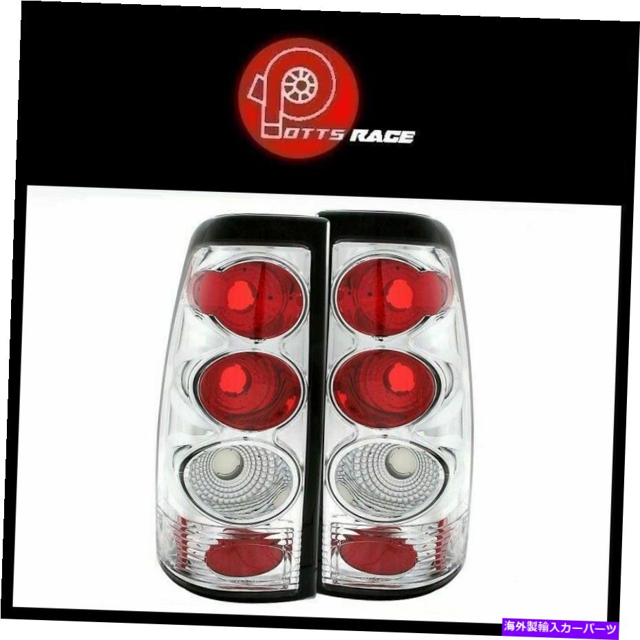USテールライト Anzo 211023 - Chrome / Red Euro Teal LightsがGMC Sierra 1500 1999-2006にフィット Anzo 211023 - Chrome/Red Euro Tail Lights Fits GMC Sierra 1500 1999-2006【並行輸入品】