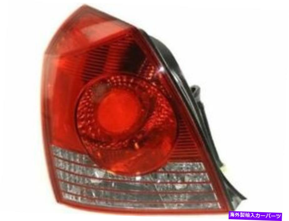 USテールライト 左 - 運転席側テールライトアセンブリ2004年 - 2006年のためのElantra 2005 R632YT Left - Driver Side Tail Light Assembly For 2004-2006 Hyundai Elantra 2005 R632YT【並行輸入品】