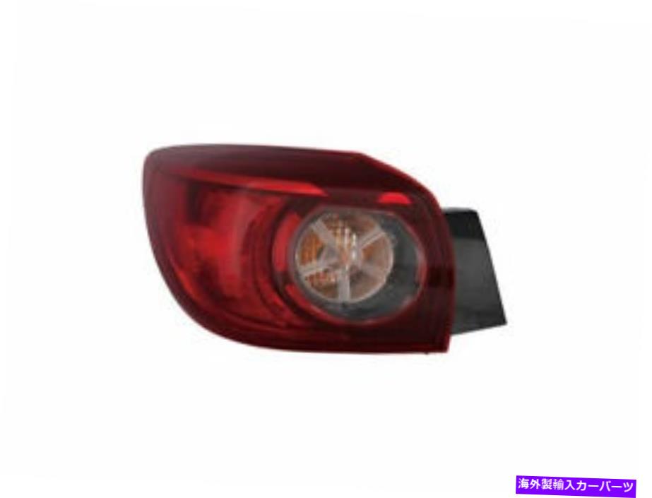 USテールライト 左 - ドライバーサイドテールライトアセンブリ用2014-2018マツダ3スポーツ2015 B211YW Left - Driver Side Tail Light Assembly For 2014-2018 Mazda 3 Sport 2015 B211YW【並行輸入品】 35,688円