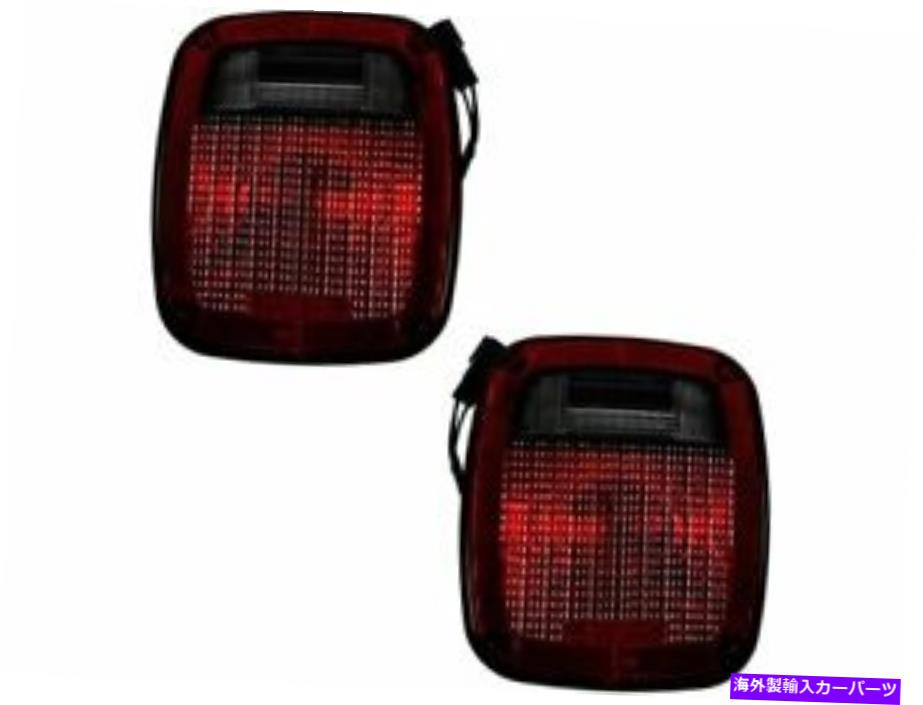USテールライト テールライトアセンブリ98-06ジープラングラーKV81W2用セット Tail Light Assembly Set For 98-06 Jeep Wrangler KV81W2【並行輸入品】