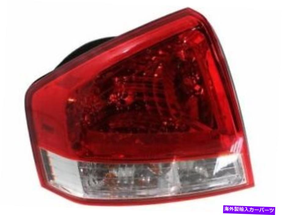 USテールライト 左 - 2007年から2008年のKIAスペクトルT469PHのための左運転側テールライトアセンブリ Left - Driver Side Tail Light Assembly For 2007-2008 Kia Spectra T469PH【並行輸入品】