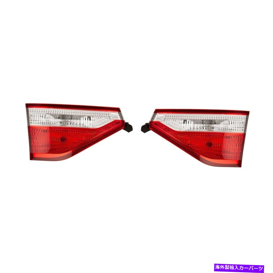 USテールライト インナーテールライトの新しいペアがフィットホンダオデッセイ2011 34150-TK8-A01 34155TK8A01 NEW PAIR OF INNER TAIL LIGHTS FITS HONDA ODYSSEY 2011 34150-TK8-A01 34155TK8A01【並行輸入品】