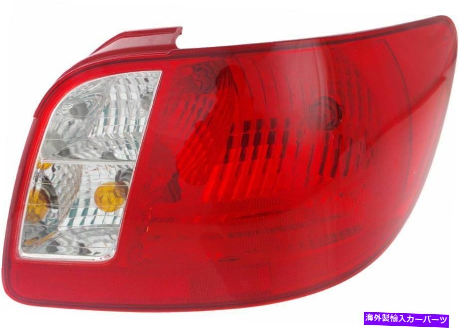 USテールライト 12-15キアリオ旅客サイドの外側ボディマウントセダンのテールライト Tail Light For 12-15 Kia Rio Passenger Side Outer Body Mounted Sedan【並行輸入品】