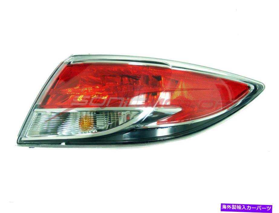 USテールライト 2009-2013マツダMX-6 MX6旅客側QTRテールライト For 2009-2013 Mazda MX-6 MX6 Passenger Side QTR Tail Light【並行輸入品】