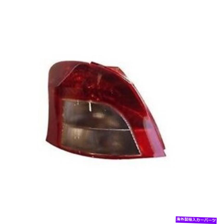 USテールライト 2007年から2008年トヨタヤリスハッチバック運転者側テールライト For 2007-2008 Toyota Yaris Hatchback Driver Side Tail Light【並行輸入品】