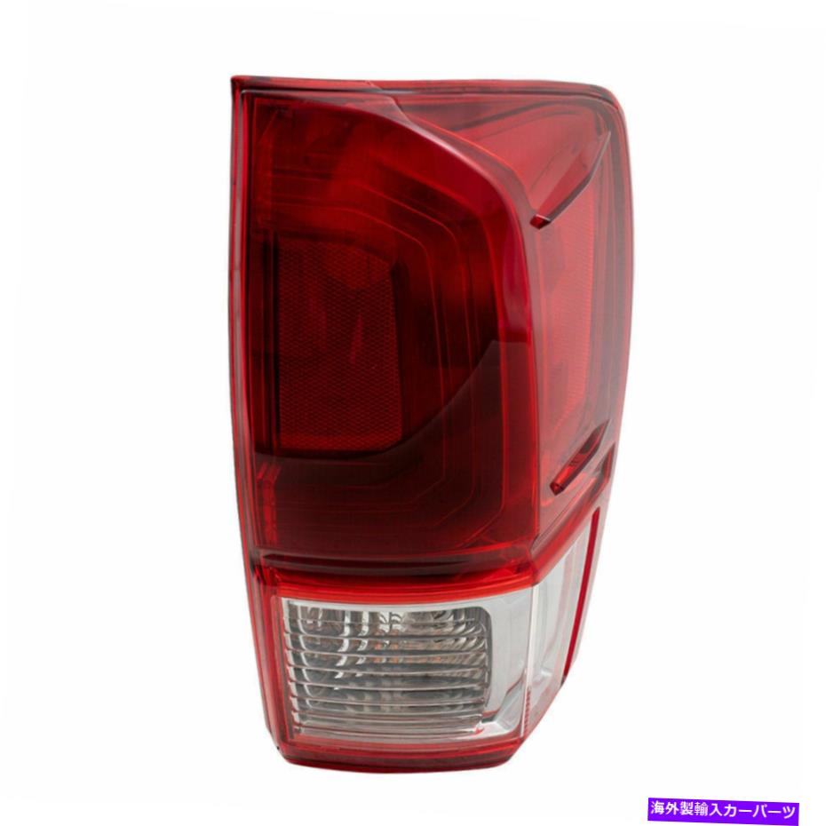 USテールライト 16~19トヨタタコマピックアップのための乗客テールライトレッドスモークレンズアセンブリ Passengers Tail Light Red Smoke Lens Assembly for 16-19 Toyota Tacoma Pickup【並行輸入品】