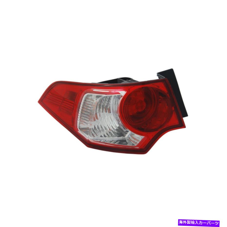 USテールライト テールライトアセンブリ - CAPA認証TYC 11-6452-00-9フィット09-10 Acura TSX Tail Light Assembly-Capa Certified TYC 11-6452-00-9 fits 09-10 Acura TSX【並行輸入品】