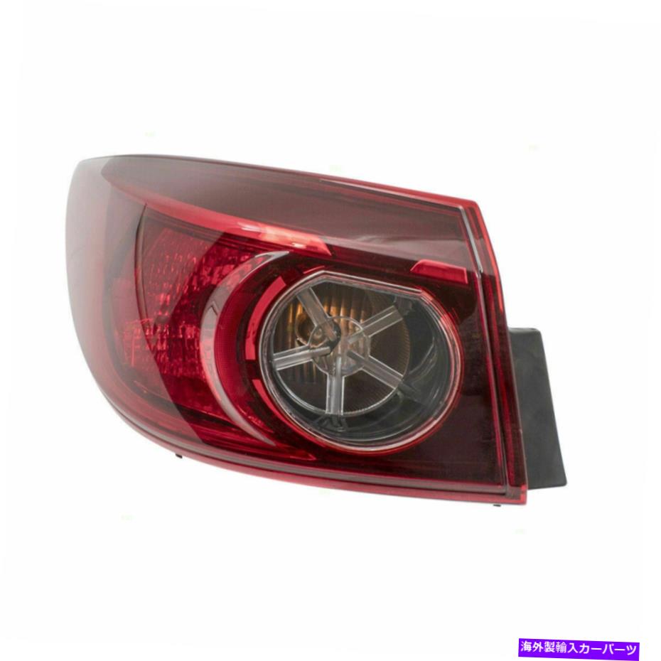 USテールライト 14-18 Mazda3 Mazda 3 Sedan Japanのための新しいドライバテール電球タイプランプ New Drivers Tail Light Bulb Type Lamp for 14-18 Mazda3 Mazda 3 Sedan Japan【並行輸入品】