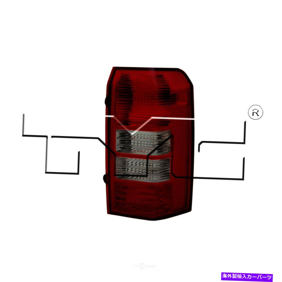 USテールライト テールライトアセンブリ校正右右TYC 11-6423-00フィット08-17ジープパトリオット Tail Light Assembly-Regular Right TYC 11-6423-00 fits 08-17 Jeep Patriot【並行輸入品】
