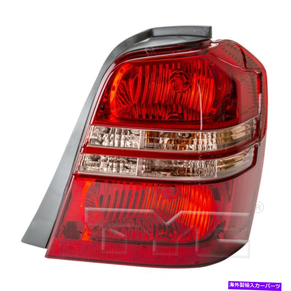 USテールライト テールライトアセンブリ - レギュラー右TYC 11-5931-00フィット01-03トヨタハイランダ Tail Light Assembly-Regular Right TYC 11-5931-00 fits 01-03 Toyota Highlander【並行輸入品】