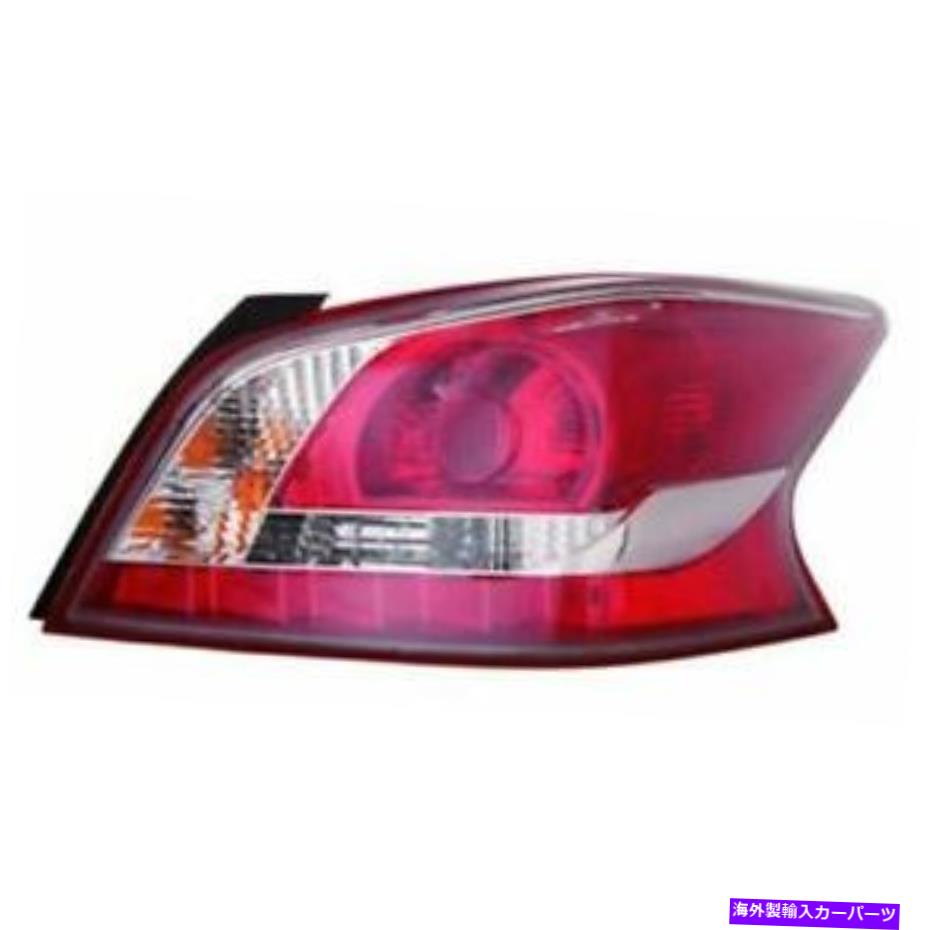 USテールライト 2013年日産アルティマのためのCPP CAPA認定の旅客サイドテールライトNI2801195C CPP CAPA Certified Passenger Side Tail Light NI2801195C for 2013 Nissan Altima【並行輸入品】