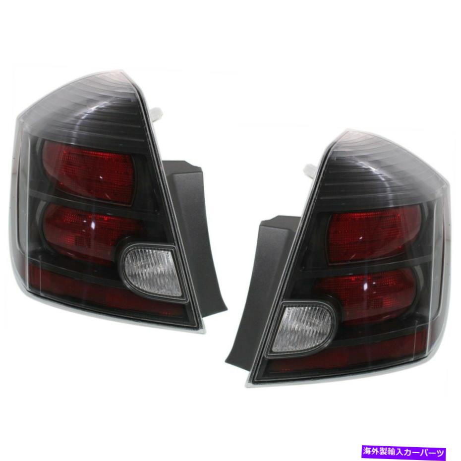 USテールライト 2010-2012日産Sentra Se-R Sedan LH＆RHの2テールライトのセット Set of 2 Tail Light For 2010-2012 Nissan Sentra SE-R Sedan LH & RH【並行輸入品】
