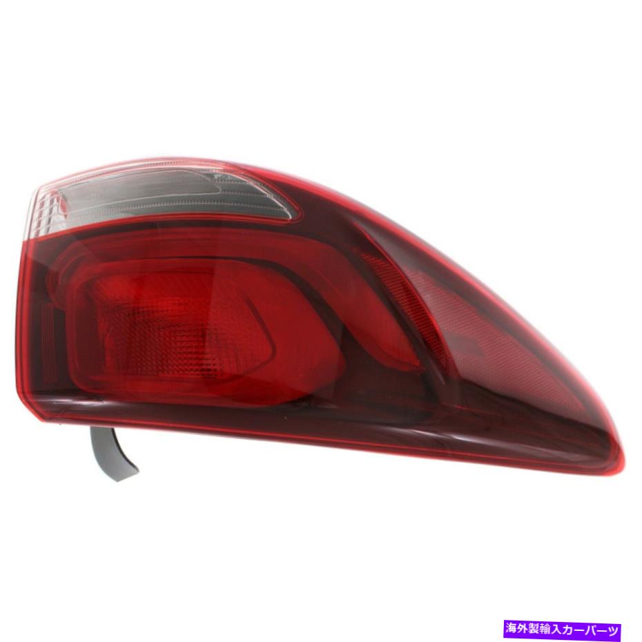 USテールライト 2017-2018 Hyundai Santa Fe運転側の外側のテールライト Tail Light For 2017-2018 Hyundai Santa Fe Driver Side Outer【並行輸入品】
