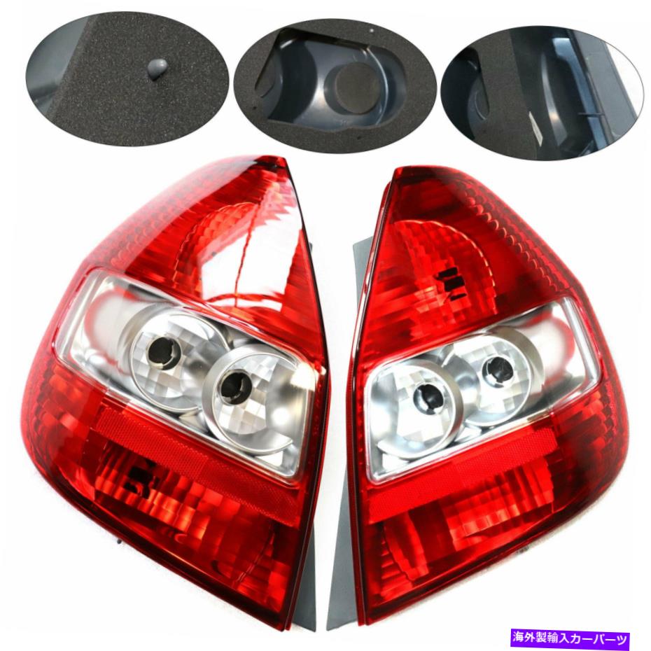 USテールライト ペアリアライトテールランプブレーキ/ストップライト左右、2007年から2008ホンダフィット Pair Rear Light Tail Lamp Brake/Stop Light Left & Right For 2007-2008 Honda Fit【並行輸入品】
