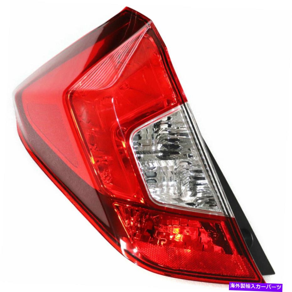USテールライト 2015-2019リアテールランプホンダフィット直接交換のための左側フィット 2015-2019 Rear Tail Lamp Left Side Fit For Honda Fit Direct Replacement【並行輸入品】