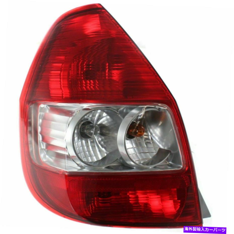 USテールライト ドライバーサイドテールライトレンズとハウジングフィット2007-2008ホンダフィットHO2818143 Driver Side Tail Light Lens and Housing Fits 2007-2008 Honda Fit HO2818143【並行輸入品】