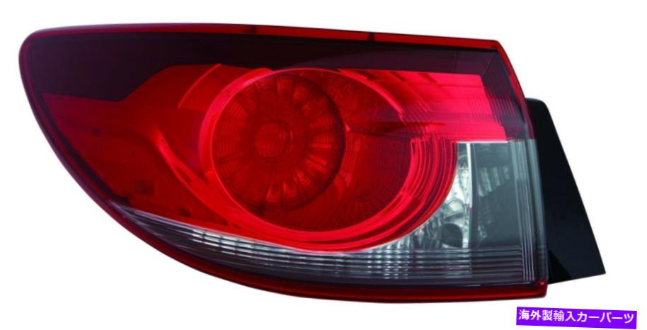 USテールライト 2014年2015年マツダ6テールライトTaillampドライバ側 For 2014 2015 Mazda 6 Tail Light Taillamp Driver Side【並行輸入品】