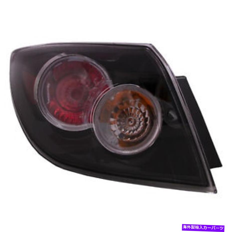 USテールライト テールライト外側のドライバNSF標準タイプフィット2007-2009マツダ3ハッチバック Tail Light Outer Left Driver NSF Standard Type Fits 2007-2009 Mazda 3 Hatchback【並行輸入品】
