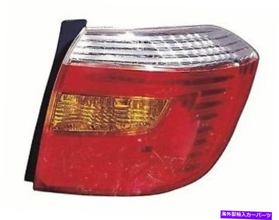 USテールライト 2008年 - 2010年の旅客サイドトヨタハイランダーリアテールライトアセンブリ for 2008 - 2010 passenger side Toyota Highlander Rear Tail Light Assembly【並行輸入品】