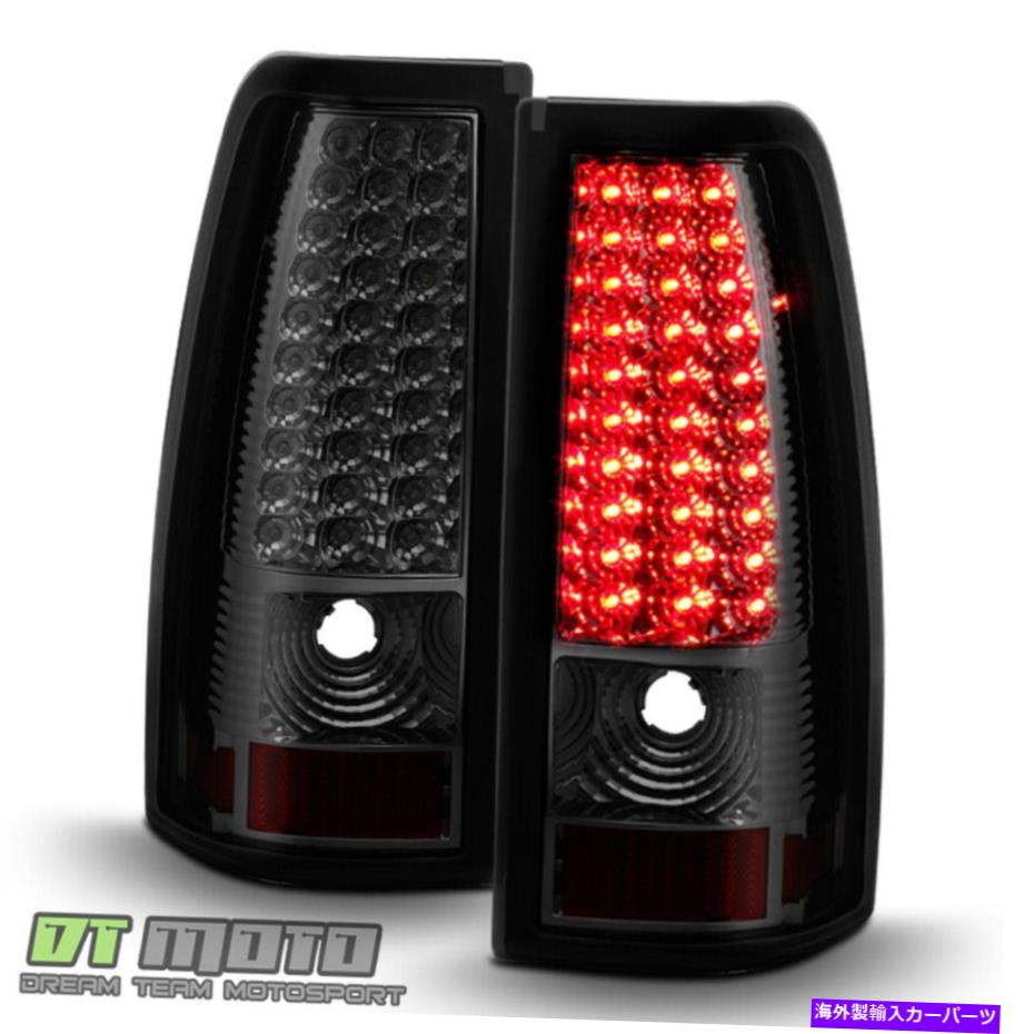 USテールライト スモーク2003-2006 Chevy Silverado 1500 2500 3500 LEDテールライトランプ左+右 Smoked 2003-2006 Chevy Silverado 1500 2500 3500 LED Tail Lights Lamps Left+Right【並行輸入品】