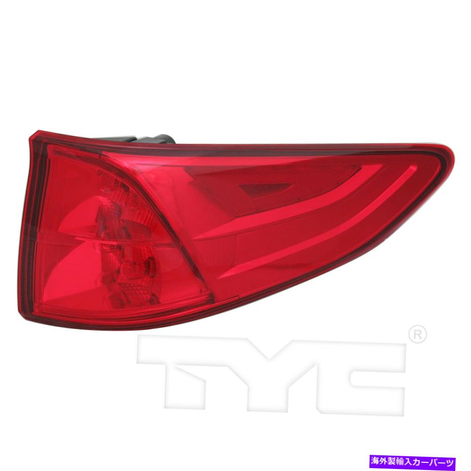 USテールライト 18-19ホンダオデッセイのための外四半期のLEDテールライトランプ右乗客 Outer Quarter LED Tail Light Lamp Right Passenger for 18-19 Honda Odyssey【並行輸入品】
