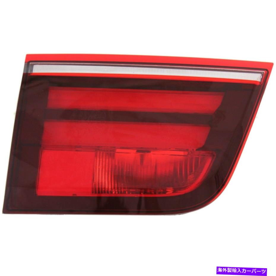 USテールライト 2011-2013 BMW X5左インナークリア＆レンズW /電球のためのハロゲンテールライト Halogen Tail Light For 2011-2013 BMW X5 Left Inner Clear & Red Lens w/ Bulb(s)【並行輸入品】
