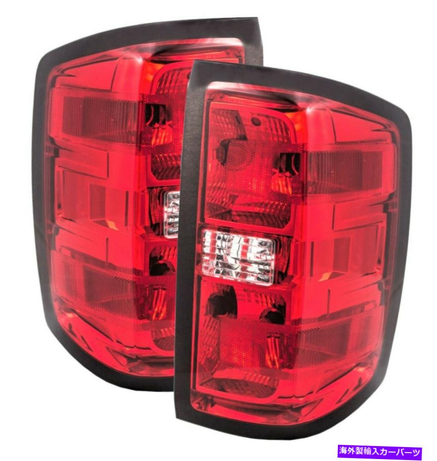 USテールライト 2015年2015年2017年1月18 Silverado 1500 2500 3500 Pair right left tail lights for 2014 2015 2016 2017 18 Silverado 1500 2500 3500【並行輸入品】