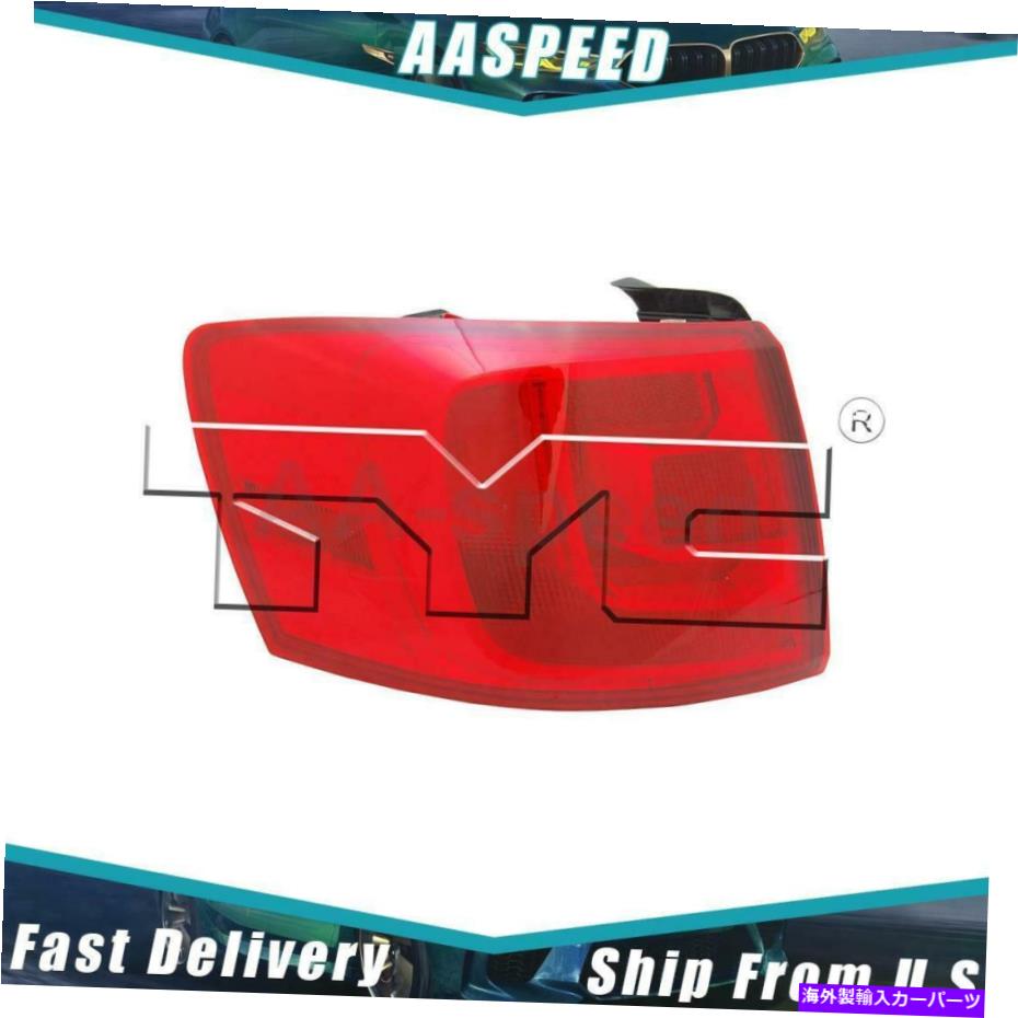 USテールライト 1倍のテールライトアセンブリは2011-2016 Volkswagen Jettaのための外側のTYCを残しました 1X Tail Light Assembly Left Outer TYC For 2011-2016 Volkswagen Jetta【並行輸入品】