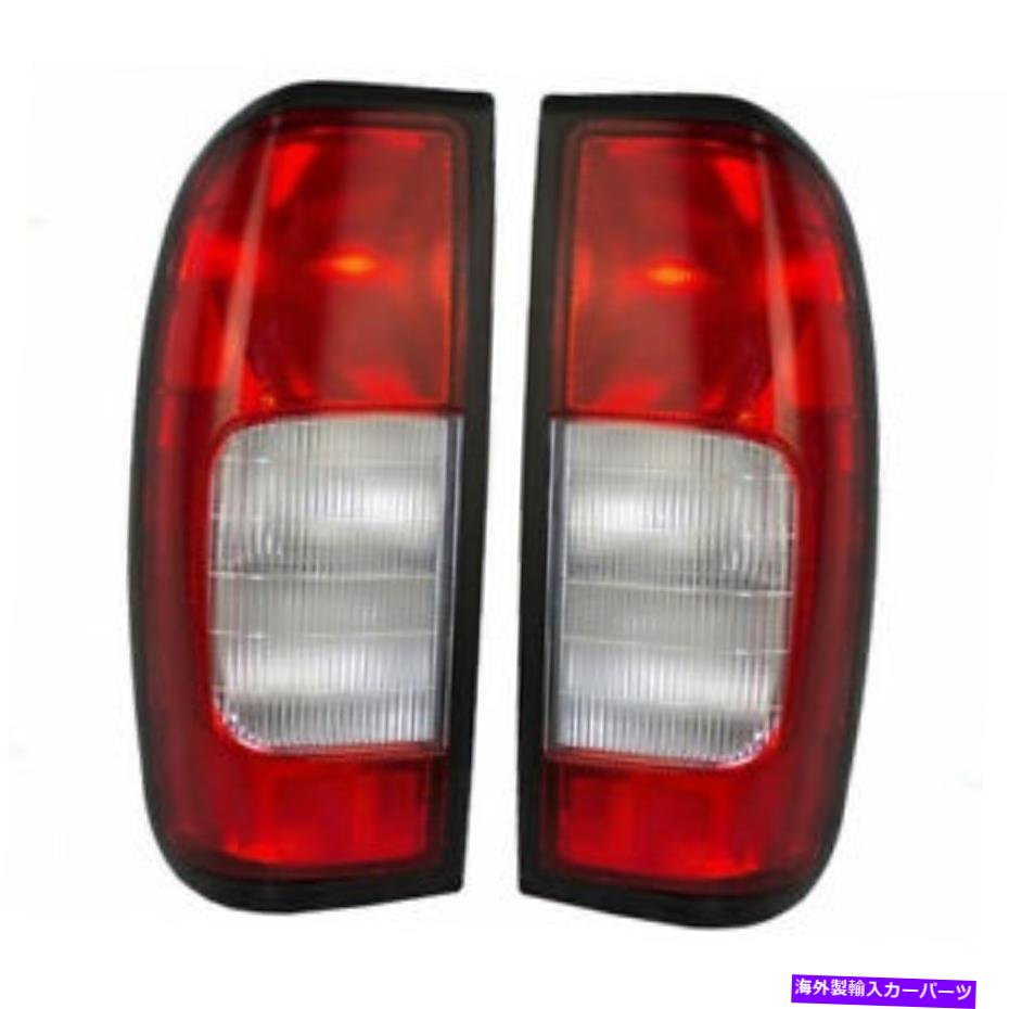 USテールライト FITS 2000日産フロンティアテールライトアセンブリペアドライバーと助手席側 Fits 2000 NISSAN FRONTIER Tail Light Assembly Pair Driver and Passenger Side【並行輸入品】