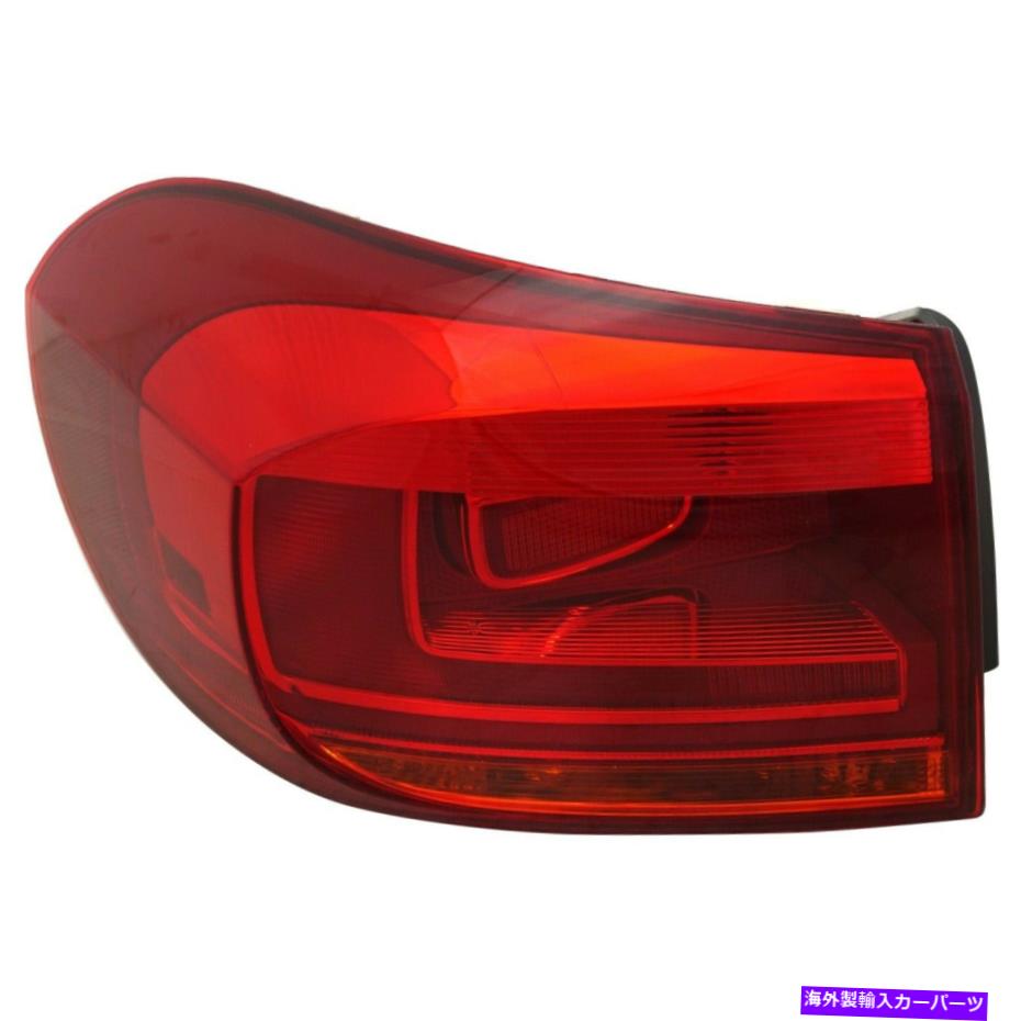 USテールライト 2012-2018 Volkswagen Tiguan運転側のテールライト Tail Light For 2012-2018 Volkswagen Tiguan Driver Side Outer【並行輸入品】