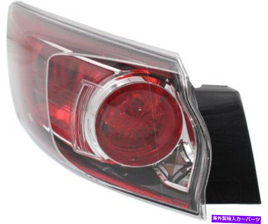 USテールライト 10-13マツダ3のためのドライバー左側のテールライトテールランプ Driver Left Side Tail Light Tail Lamp for 10-13 Mazda 3【並行輸入品】