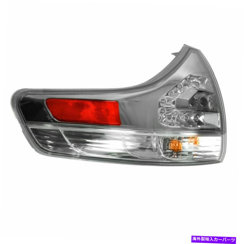 USテールライト トヨタシエナSEのための外側ブレーキライトテールライトランプの運転者側Lh Outer Brake Light Taillight Lamp Driver Side Left LH for Toyota Sienna SE【並行輸入品】