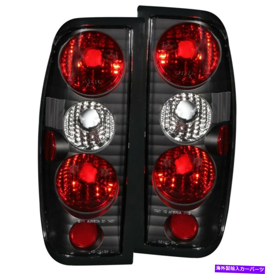 USテールライト 211115アナゾセット2テールライトランプドライバー＆旅客サイド新LH RH RHのペア 211115 Anzo Set of 2 Tail Lights Lamps Driver & Passenger Side New LH RH Pair【並行輸入品】