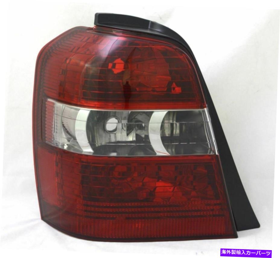 USテールライト 04-07トヨタハイランダーベース/リミテッドのための左側テールライトアセンブリ Left Side Tail Light Assembly For 04-07 Toyota Highlander Base/Limited【並行輸入品】