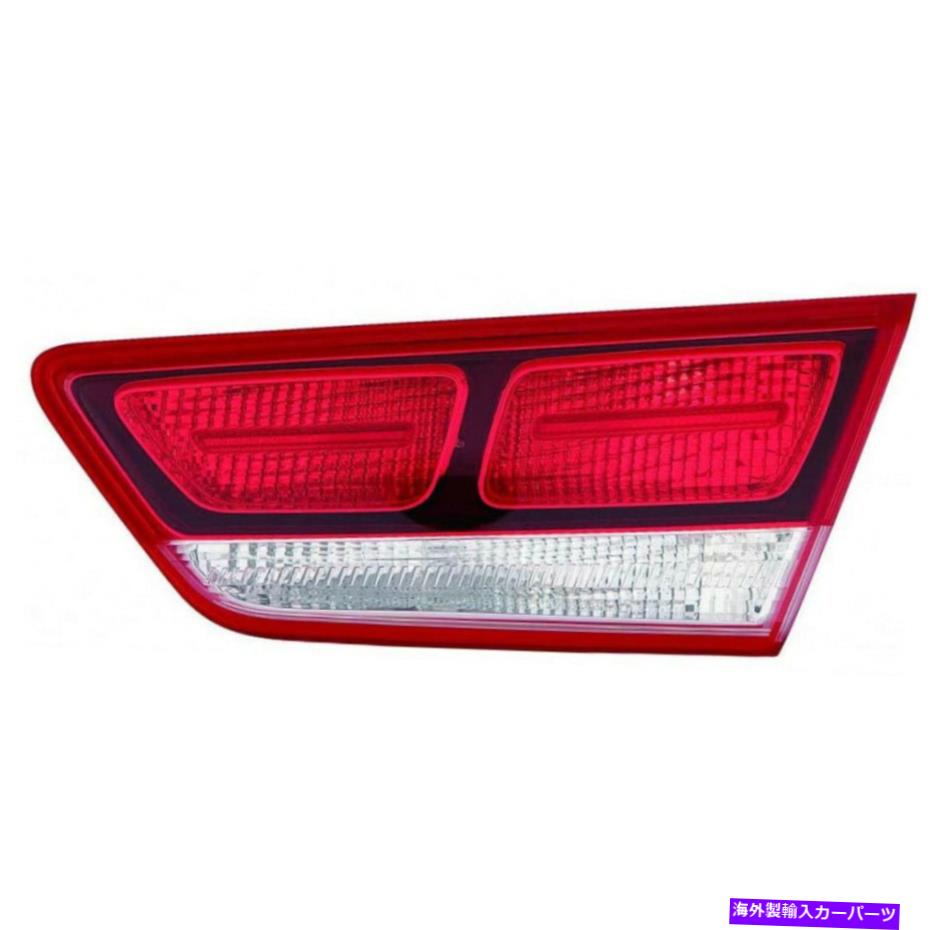 USテールライト テールライトインナーバルブタイプ右乗客2016-2019キアオプティマ米国 Tail Light Inner Bulb Type Right Passenger Fits 2016-2019 Kia Optima US Built【並行輸入品】