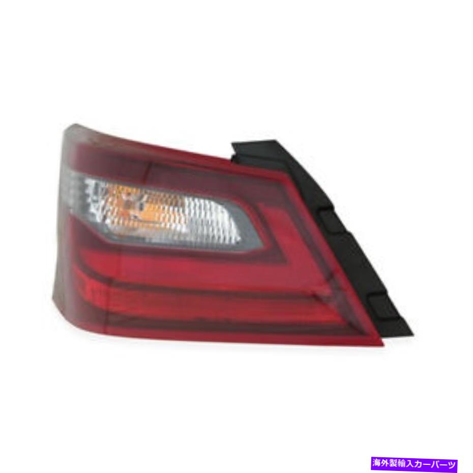 USテールライト 17-18日産アルティマセダンW /スモークレンズドライバー左サイド Tail Light for 17-18 Nissan Altima Sedan w/Smoke Lens Driver Left Side【並行輸入品】