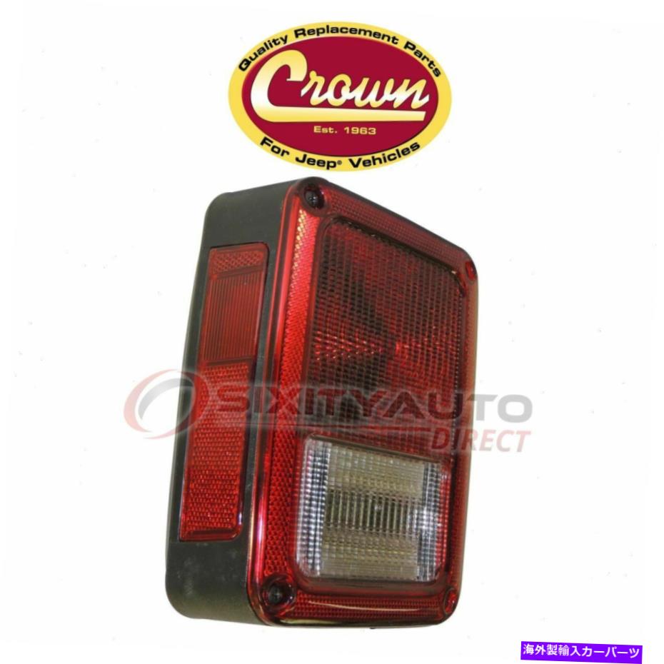 USテールライト 2007-2017 Jeep Wrangler - NRのためのクラウンの自動車の左テールライトアセンブリ Crown Automotive Left Tail Light Assembly for 2007-2017 Jeep Wrangler - nr【並行輸入品】