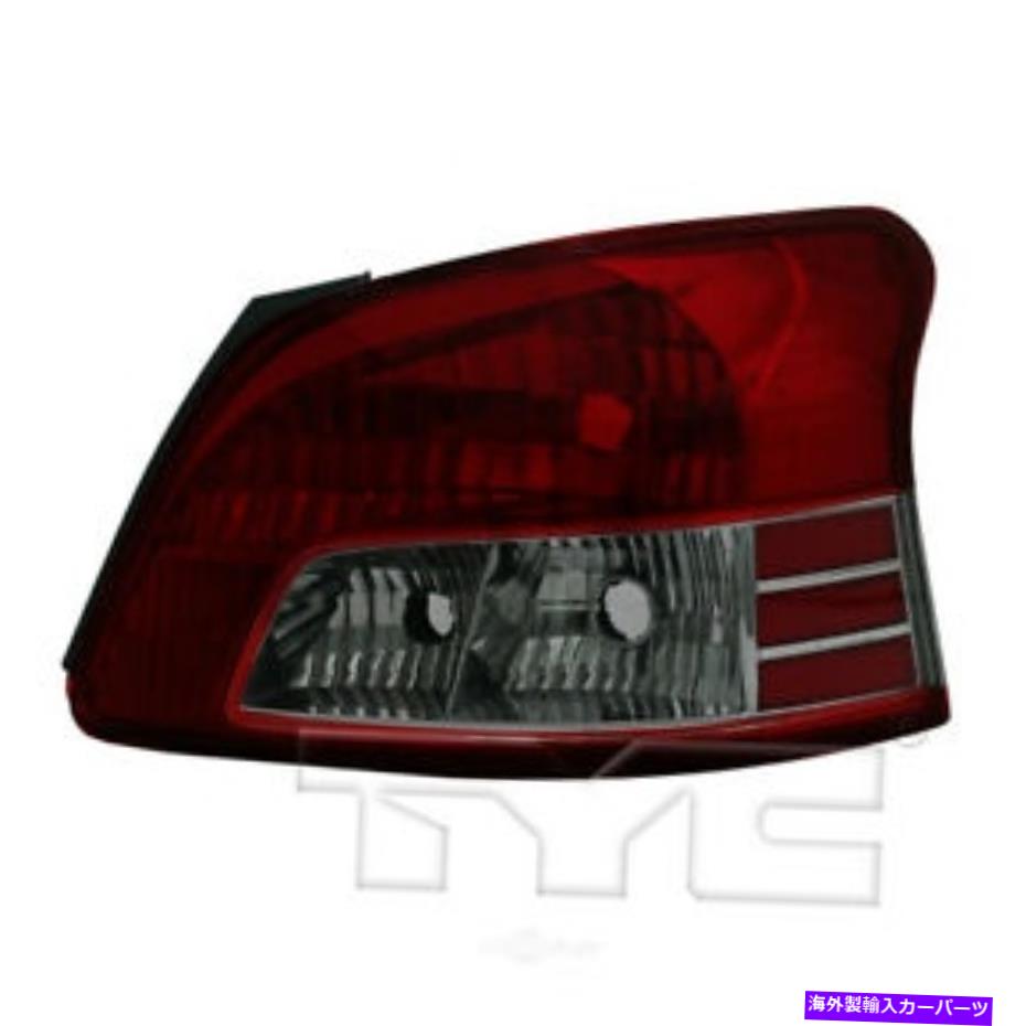 USテールライト テールライトアセンブリ - CAPA認証右TYCフィット07-12トヨタヤリス Tail Light Assembly-CAPA Certified Right TYC fits 07-12 Toyota Yaris【並行輸入品】