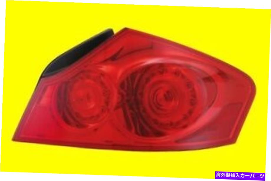 USテールライト Infiniti Q40 2015-2015 |の右外側のテールライト| ... 26550J60D IN2801118 Right OUTER TAIL LIGHT for INFINITI Q40 2015-2015 | 26550JK60D IN2801118【並行輸入品】