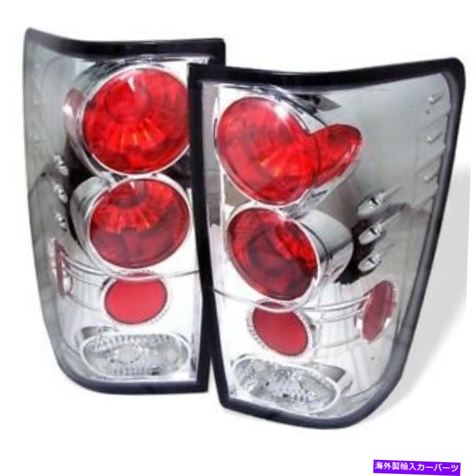 USテールライト 日産タイタンのためのスパイダーオートユーロテールライトクロム04-09 5007032 Spyder Auto Euro Tail Lights Chrome for Nissan Titan 04-09 5007032【並行輸入品】