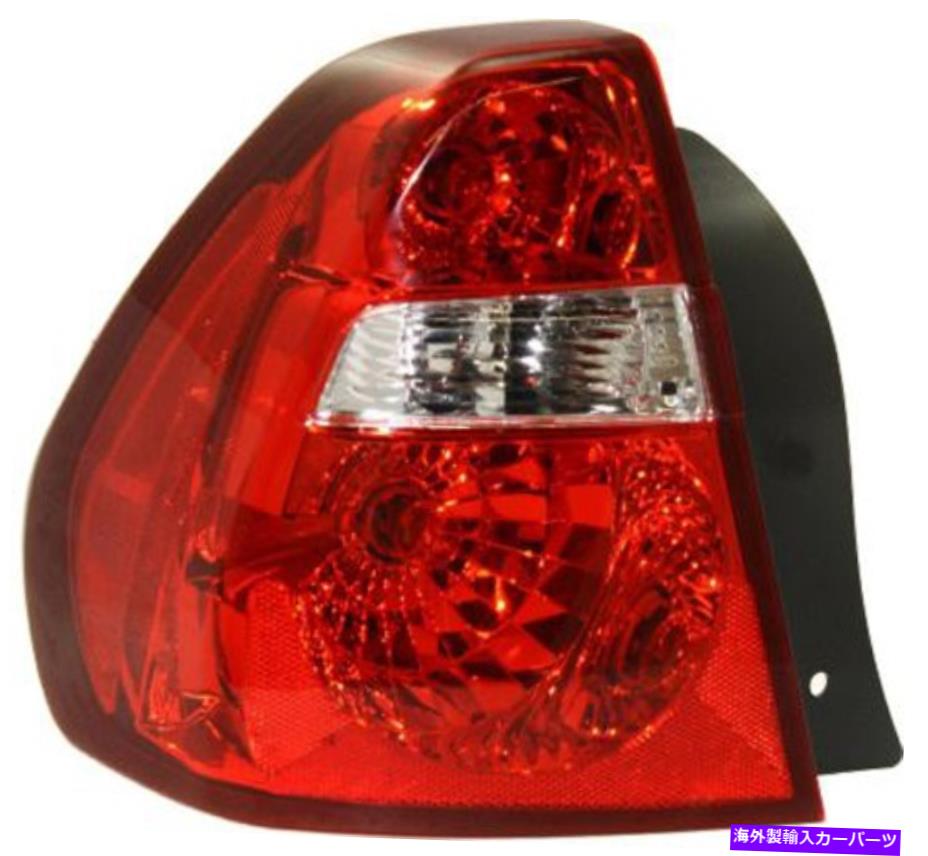 USテールライト 04-08シボレーマリブのための運転手左サイドテールライトテールランプ Driver Left Side Tail Light Tail Lamp for 04-08 Chevrolet Malibu【並行輸入品】