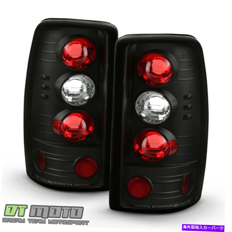 USテールライト 黒00-06タホ郊外のYukon Denali Barn Door Altezza Taillight Light + Right Black 00-06 Tahoe Suburban Yukon Denali Barn Door Altezza Tail Lights Left+Right【並行輸入品】
