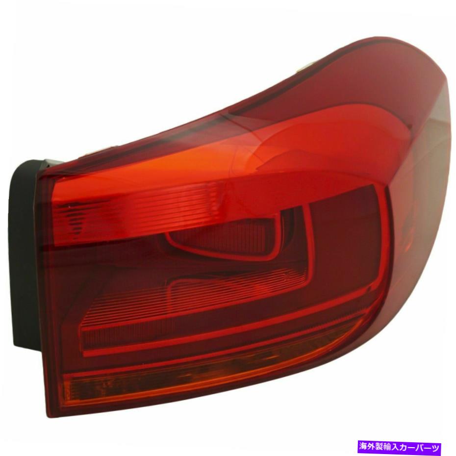 USテールライト フォットフォルクスワーゲンティグアン2012-2017右乗客の外側のTaillightテールライトランプ FITS VOLKSWAGEN TIGUAN 2012-2017 RIGHT PASSENGER OUTER TAILLIGHT TAIL LIGHT LAMP【並行輸入品】