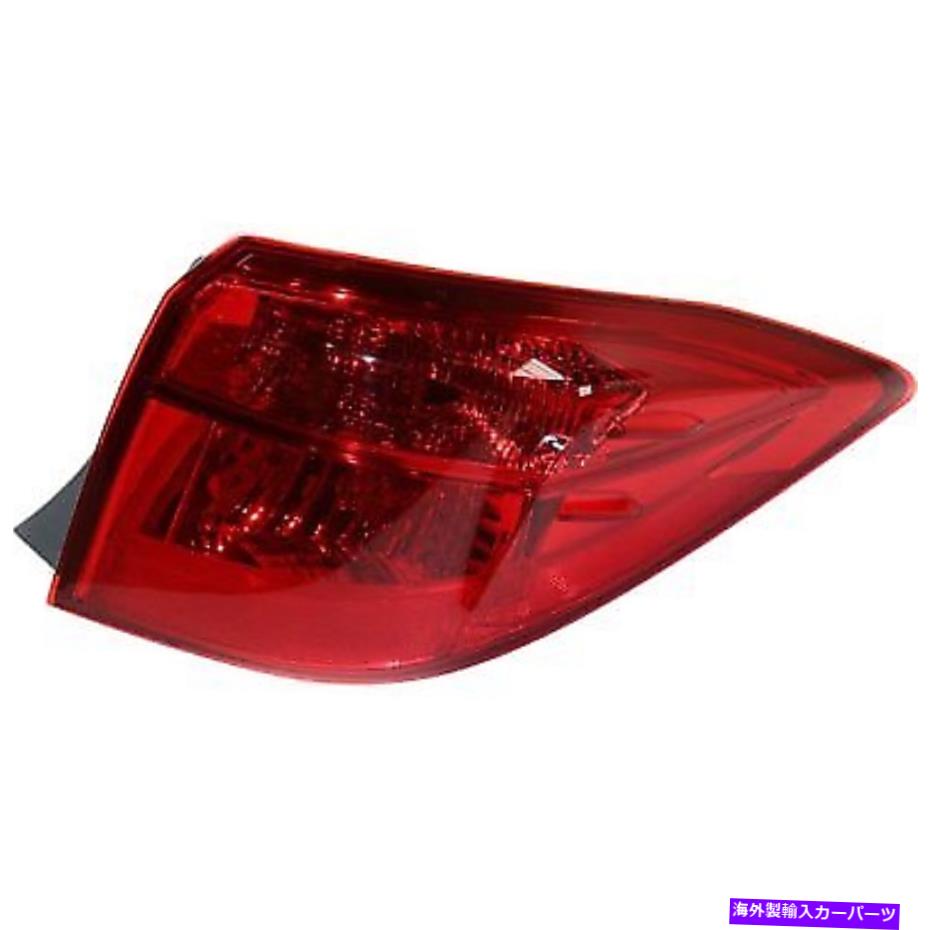 USテールライト 新しい2017フィットトヨタカローラセダンリアテールライト右側TO2805131Cカーパ NEW 2017 FITS TOYOTA COROLLA SEDAN REAR TAIL LIGHT RIGHT SIDE TO2805131C CAPA【並行輸入品】