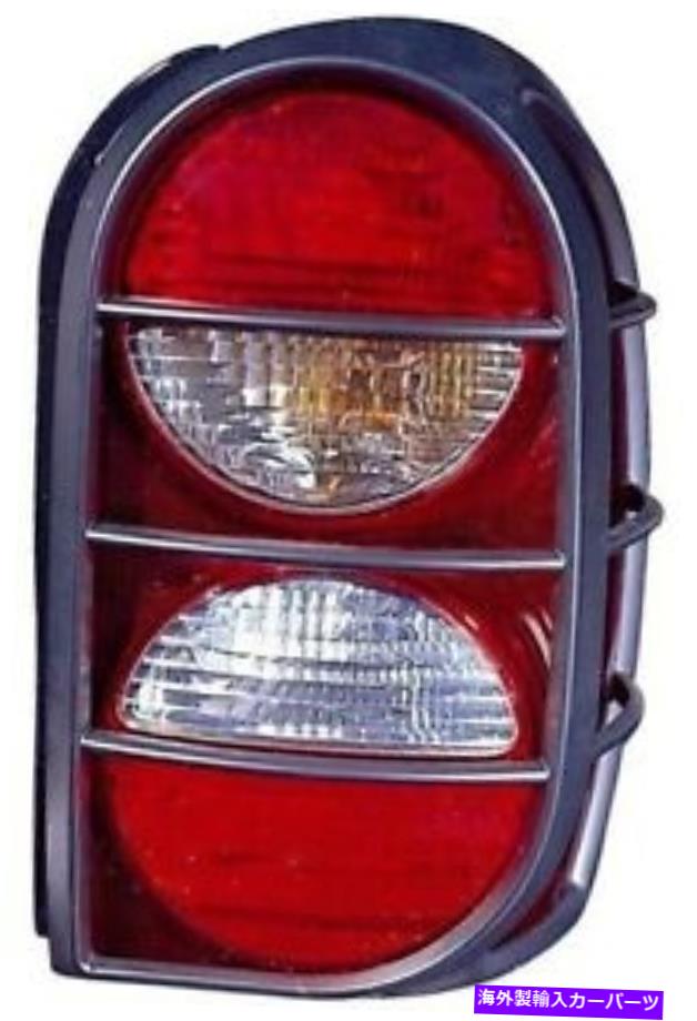 USテールライト テールライトユニット左/ドライバサイドフィット2005-2006ジープリバリーとエアダム Tail Light Unit Left/Driver Side Fits 2005-2006 Jeep Liberty With Air Dam【並行輸入品】