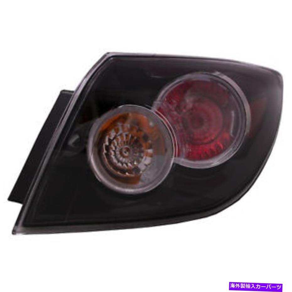 USテールライト 2007年から2009年のマツダ3ハッチバックのためのテールライト外側右NSF標準タイプ Tail Light Outer Right NSF Standard Type For 2007-2009 Mazda 3 Hatchback【並行輸入品】