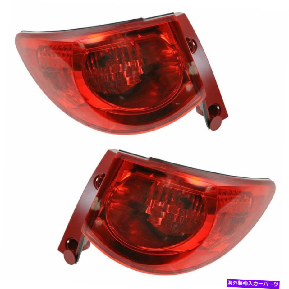 USテールライト 外部ブレーキライトTaillight Taillampランプペアセットキット09-12シボレートラバース Outer Brake Light Taillight Taillamp Lamp Pair Set Kit for 09-12 Chevy Traverse【並行輸入品】