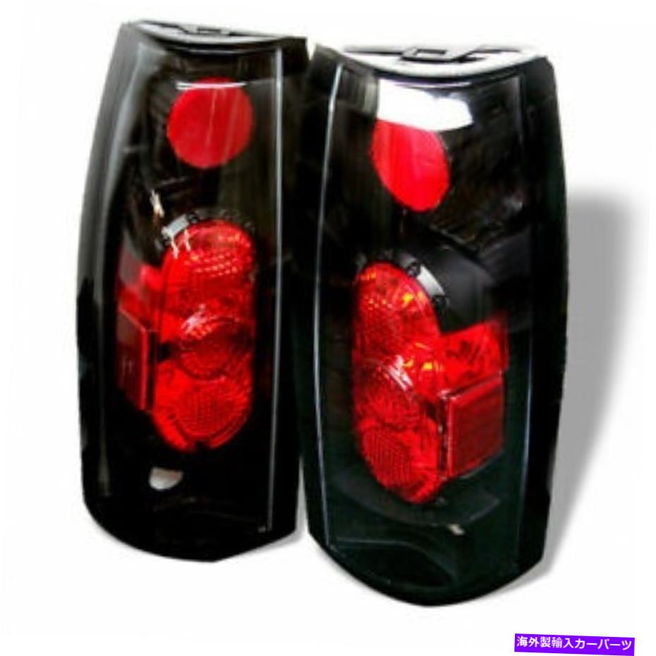 USテールライト Cadillac Escalade 1999 2000 Euroスタイルのテールライトのスパイダー黒 Spyder For Cadillac Escalade 1999 2000 Euro Style Tail Lights | Black【並行輸入品】