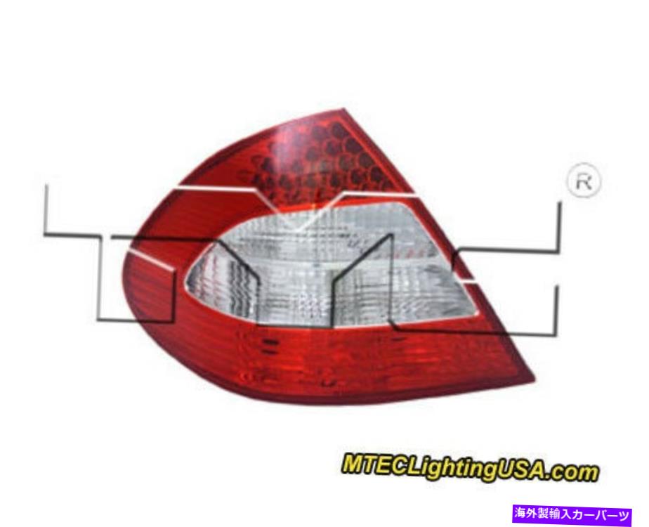 USテールライト TYC NSF左サイドテールライトランプアセンブリ用メルセデスベンツW211 Eクラス07-09 TYC NSF Left Side Tail Light Lamp Assembly for Mercedes Benz W211 E Class 07-09【並行輸入品】
