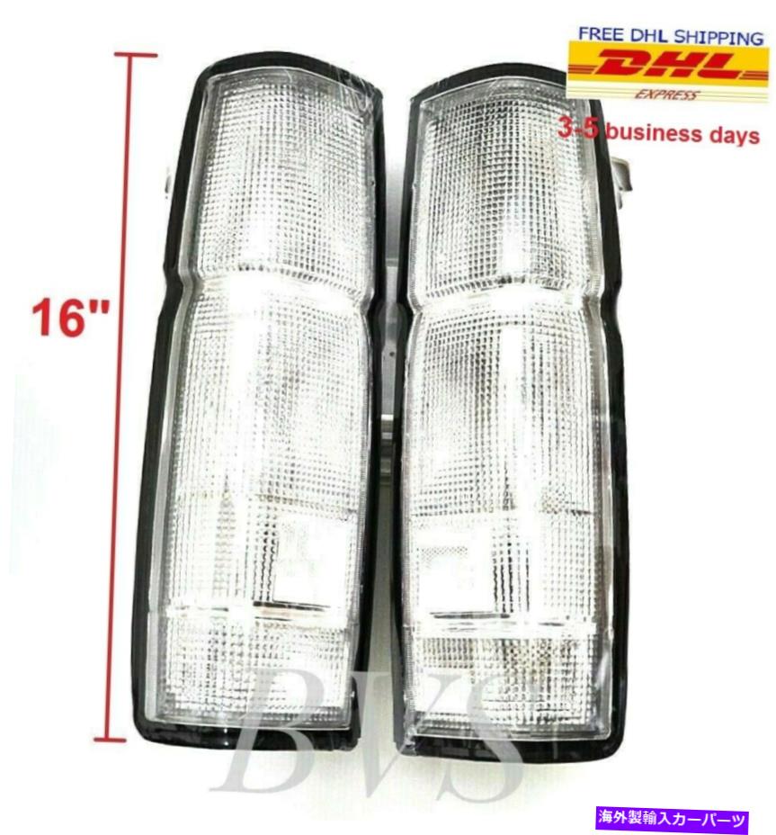 USテールライト クリアテールリアライトランプUSモデル+電球は86-96日産D21 Frontier Navara CLEAR TAIL REAR LIGHT LAMP US Model+BULB For 86-96 Nissan D21 Frontier Navara【並行輸入品】 37,567円